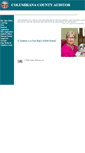 Mobile Screenshot of columbianacountydoglicense.com